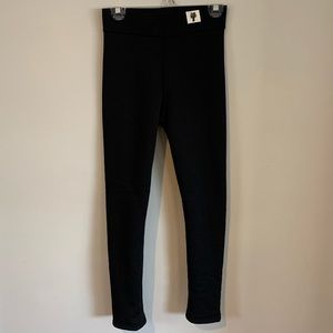 Black Sherpa Lined Leggings